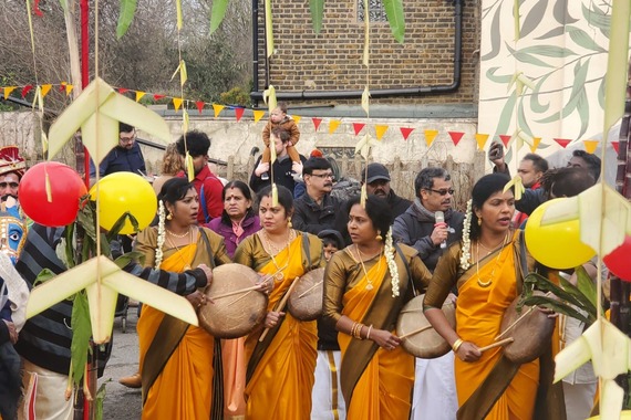 Guests enjoy a previous Tamil Heritage Month event 