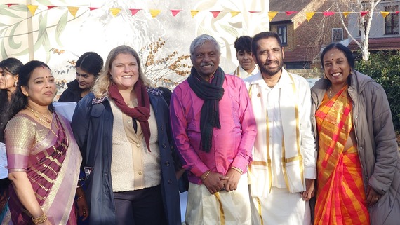 Cllr Grace Williams with Waltham Forest Tamil Sangam