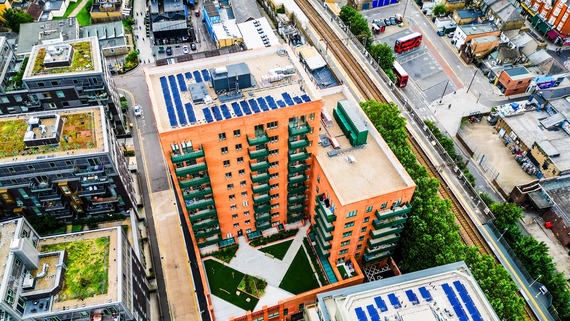 Jazz Yard aerial shot