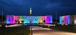 rainbow town hall pride