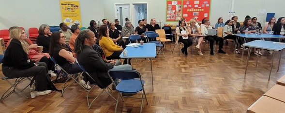 Early Help colleagues at the Mission Workshop at Chingford Family Hub