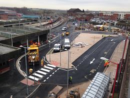 New railway station access
