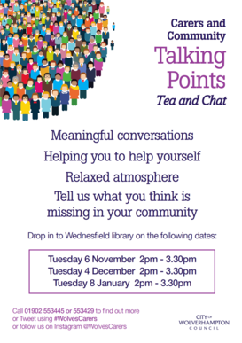 Carers & Community Tea and Chat