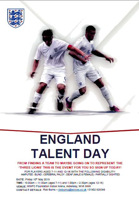 England Talent Day