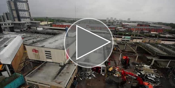 train station progress