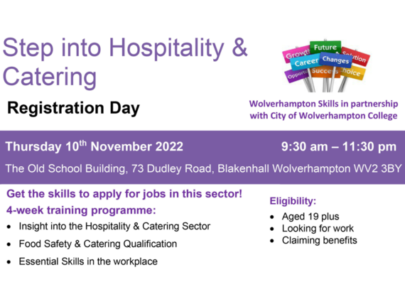 Step into Hospitality and Catering