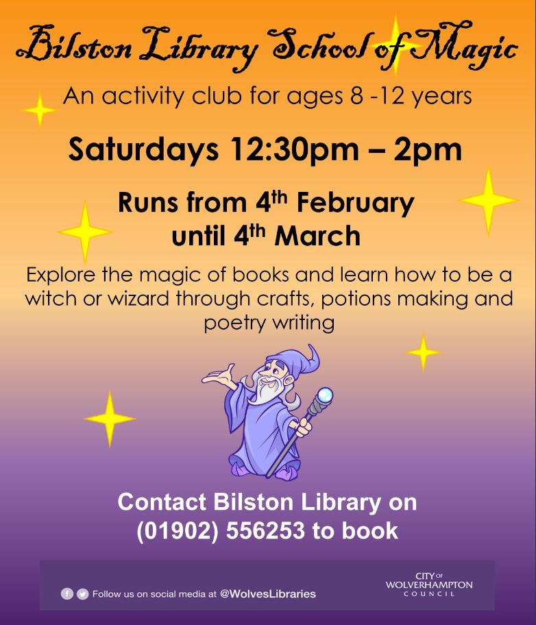 Bilston Library Activity Club - Feb to March '23