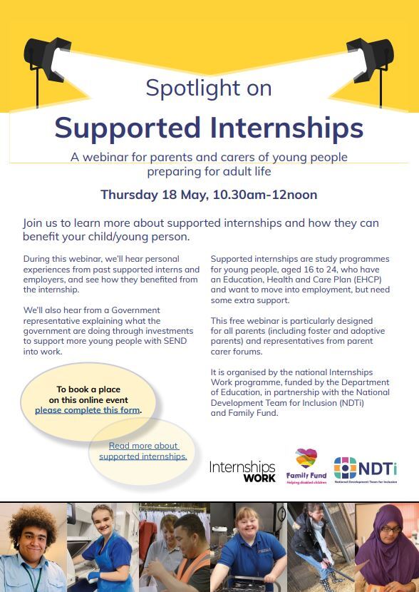 NDTI Supported Interships