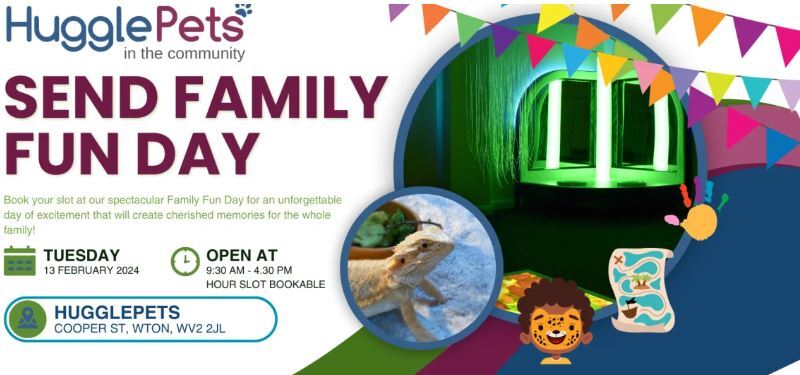 Huggle Pets in the community- SEND family Day