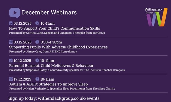 Witherslack- Dec '25 webinars