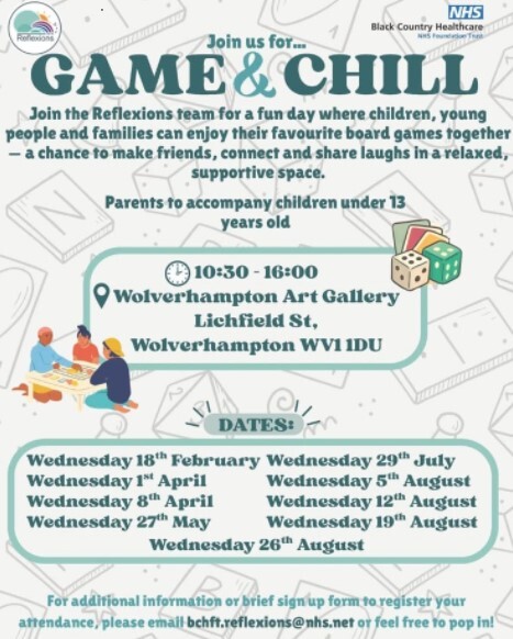 Reflexions- Game & Chill- Feb to Aug '26