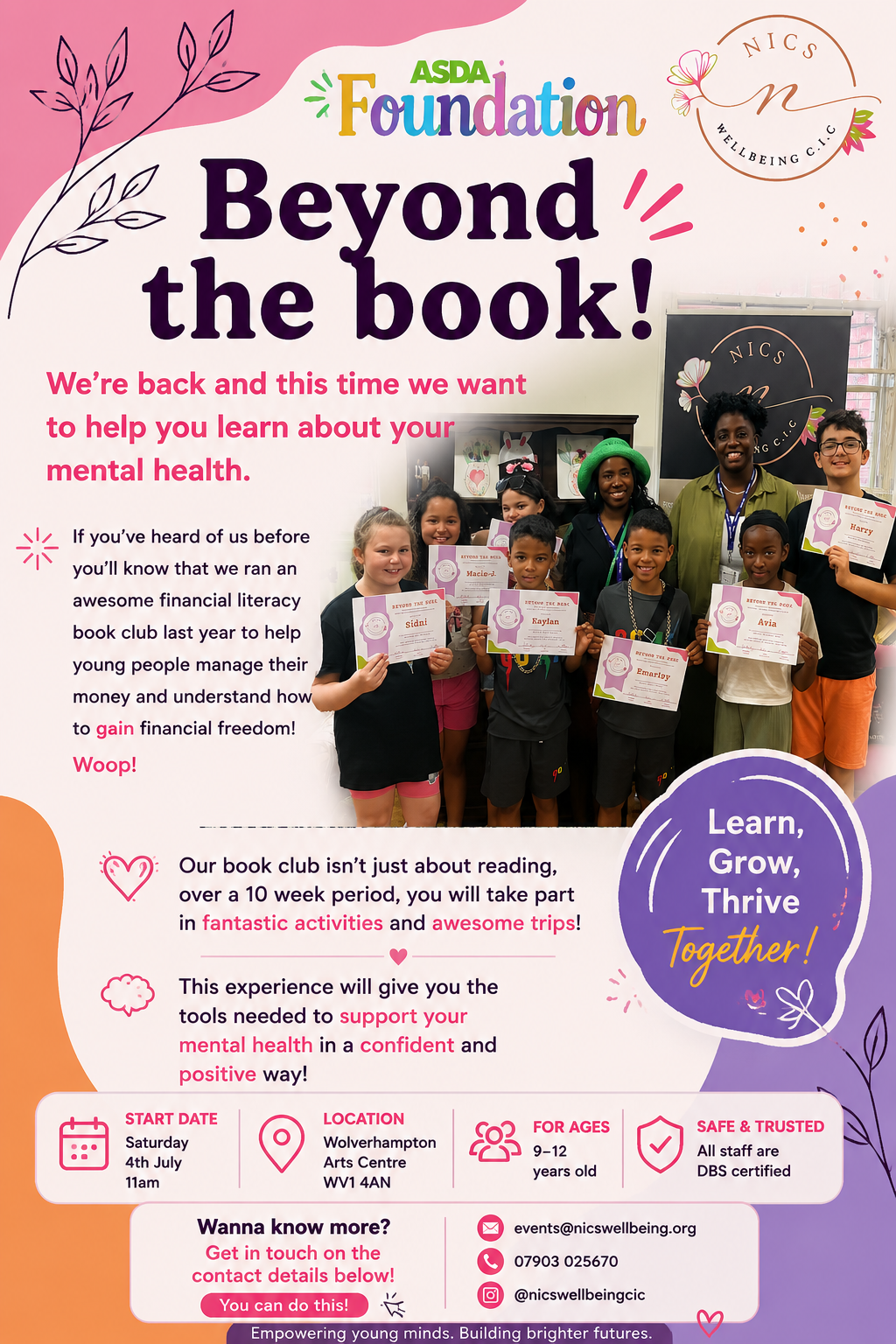 Asda Foundation- Beyond the book
