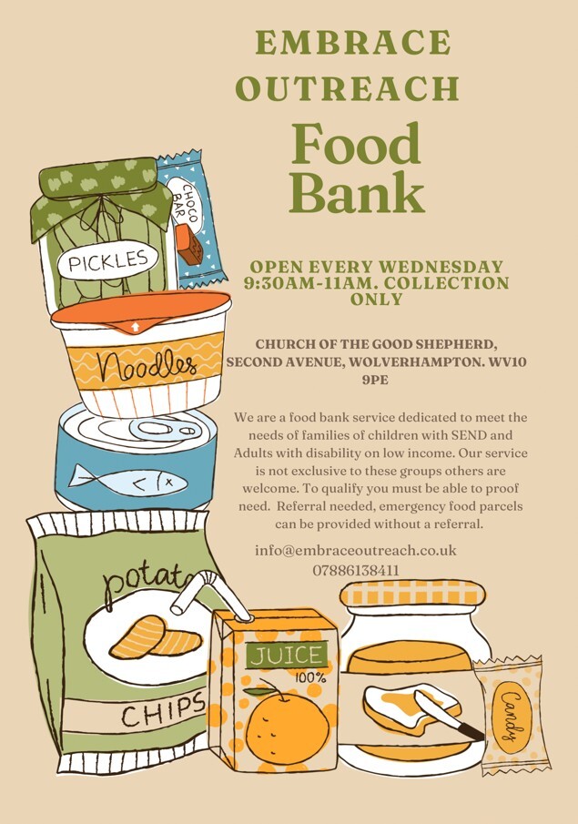 Embrace Outreach- food bank