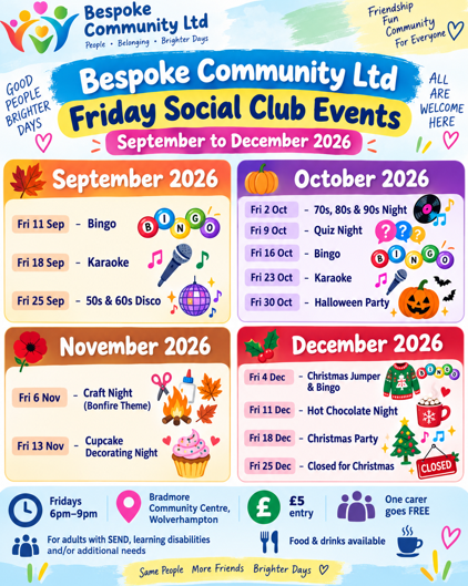 Bespoke community events '26
