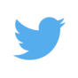 Twitter logo blue no background