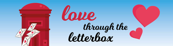 Love through the letterbox banner