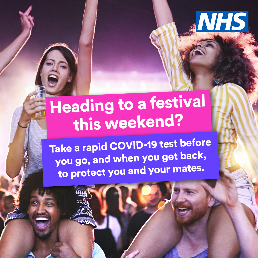 heading to a festival