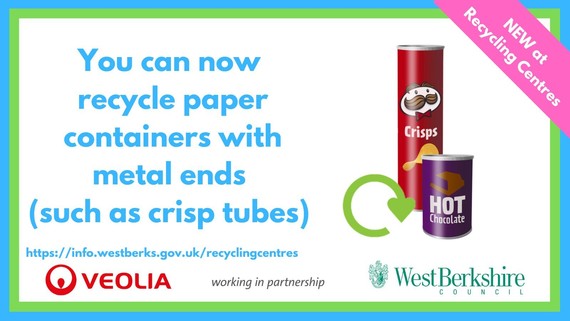 Crisp tube recycling