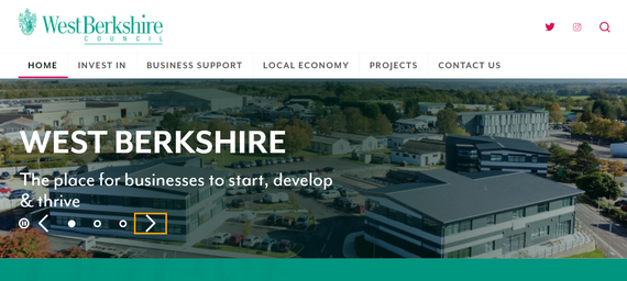 West Berkshire Business website
