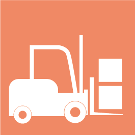 Local Plan icon - forklift truck