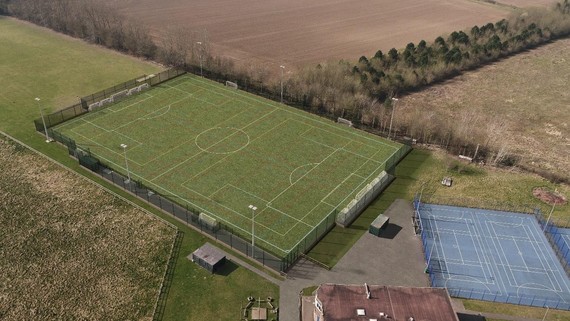 Proposed pitch at John O'Gaunt School