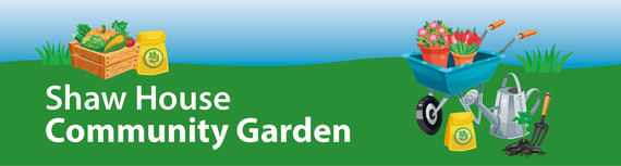Shaw House Community Garden Graphic