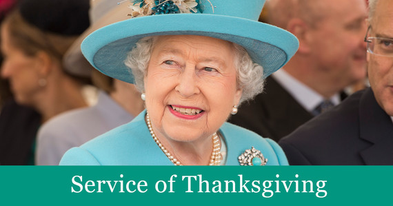 Graphic for Service of thanksgiving