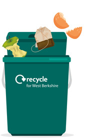 Food Waste Bin Graphic