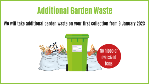 Additional garden waste