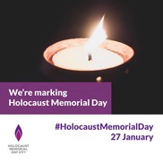 Holocaust Memorial Day Graphic