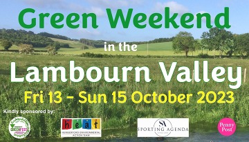 Lambourn Green Weekend Logo