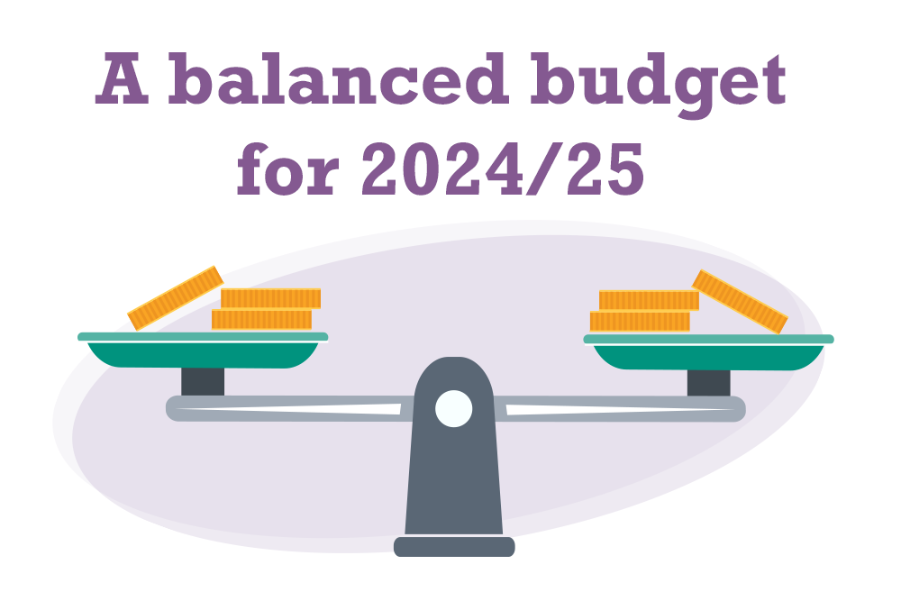 Balanced Budget Graphic