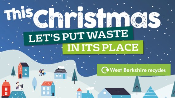 Christmas recycling image