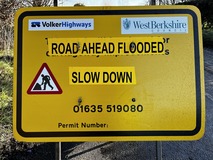 flood road closure