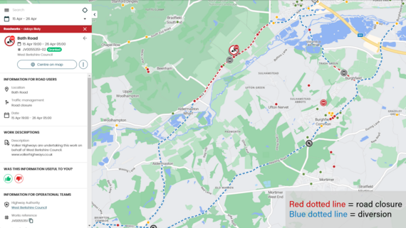 A4 ROAD RESURFACING – Aldermaston Wharf – Theale