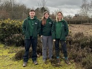 Patrick, Zoe and Martha BBOWT Wardens