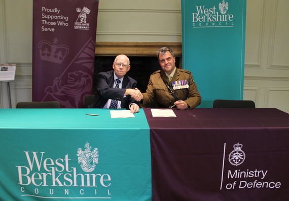West Berkshire Council signs Armed Forces Covenant 