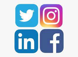 social media combined logos