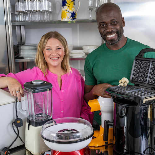 Joanna Page & Ortis Deley chat about kitchen 'FadTech' electricals gathering dust in UK cupboards