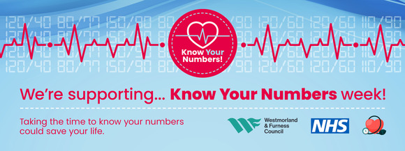 Image reads: We're supporting know your numbers week