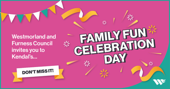 Image reads: Family fun celebration day