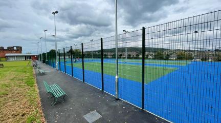 Castle Park Tennis Courts in Penrith.