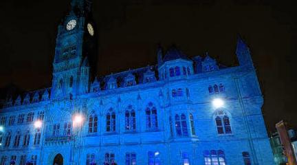 Landmarks across Cumbria will be lit up blue this weekend