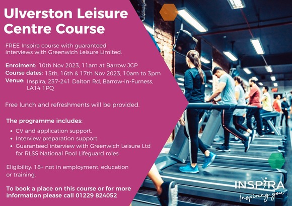 Ulverston Leisure Centre Course