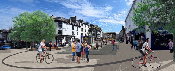 Market Place - artist's impression