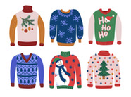 A selection of Christmas jumpers