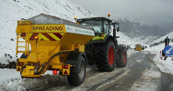 A Westmorland and Furness Council gritter