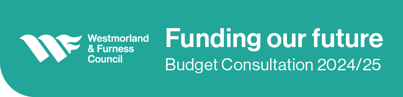 Image reads: Funding our future Budget Consultation 2024/25