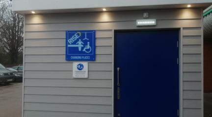 Changing Places toilet at Barrow Park Leisure Centre