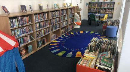 New temporary library for Ulverston opens in The Coro